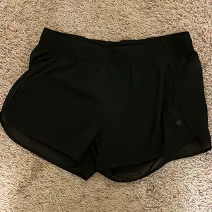 Womens Athleta Mesh Racer Run Short 4”